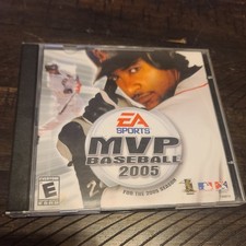 MVP Baseball 2005 PC Computer Game for Windows PC w/ both discs & key