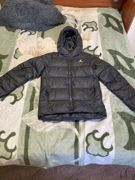 Men Jordan Puffer Jacket Black 36