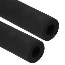 2pcs 1/2" 13mm x 6Ft Pipe Insulation Foam Tube Pipe Cover Wrap Roll Bar Padding