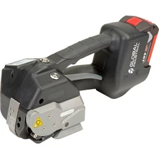 Global Industrial Battery Operated Polyester Strapping Tool For 1/2" Strap Width