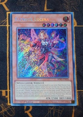 Yugioh Elfennote Lucina (BPRO-DE010) Secret Rare 1. Auflage Near Mint