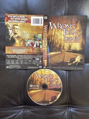 Wrong Turn 2: Dead End (DVD, 2007) No Case, Disc + Art Only