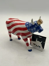 Cow Parade 9189 American Royal Resin Figure New Open Box