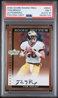 2000 Score Tom Brady Autographed ROOKIE Preview Card #SR41 P