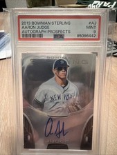2013 BOWMAN STERLING AARON JUDGE AUTO PROSPECTS AUTO PSA 9