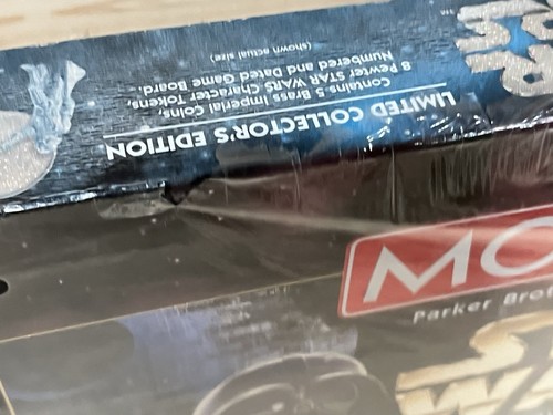 Vintage 1996 Star Wars Monopoly Board Game New Sealed (shrink Wrap Is Damaged) - Picture 9 of 11