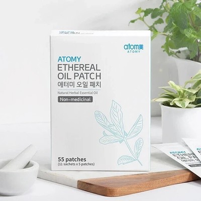 Atomy Ethereal Patches with Herbal Essential Oils 3 Pack ( 5 pcs/pack )