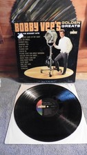 Bobby Vee's Vtg Vinyl LP Golden Greats 15 of His Biggest Hits LRP-3245 Liberty