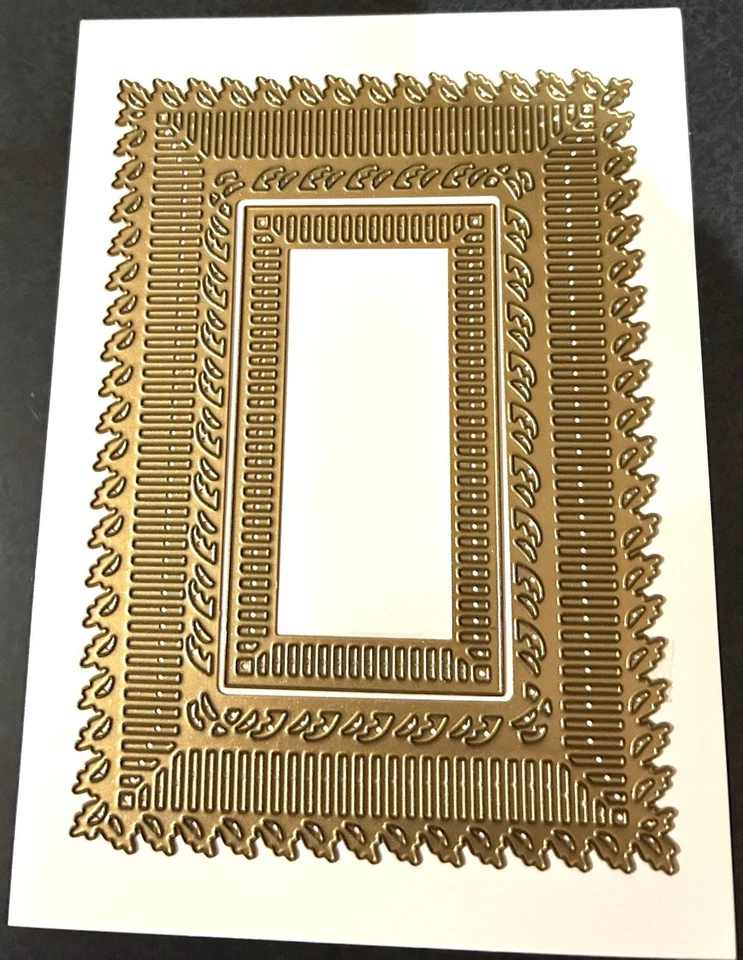 Troqueles de marco beribboned de aniversario para hacer tarjetas de Anna Griffin nuevos nunca usados Foto 3 de 4