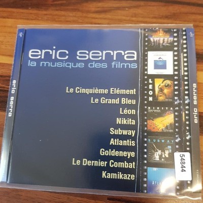 ERIC SERRA la musique des films EMI UDEN EU VG+/EX (CD Album, Soundtrack)