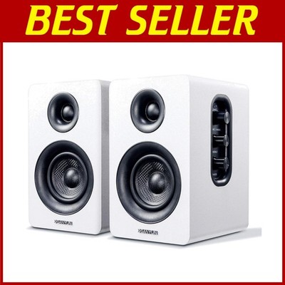 HiFi Bookshelf Speakers - 60W Bluetooth 5.0 Surround Sound