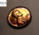 1952 Lincoln Wheat Penny Cent ~ Gem Proof+ (rainbow toned) ~ (W0410)