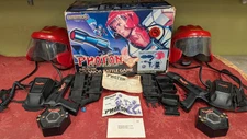 2 Sets PHOTON Electronic Warrior Battle Game Laser Gun Incomplete Tested READ!