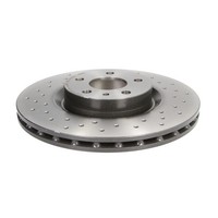 Bremsscheibe Brembo 09.4939.2X, Vorne, Gelocht, BelüFtet, Perforiert, 1 StüCk