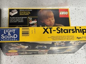 Lego Space XT Starship #6780 Light & Sound w/ Box & Manual Complete Vintage 1985