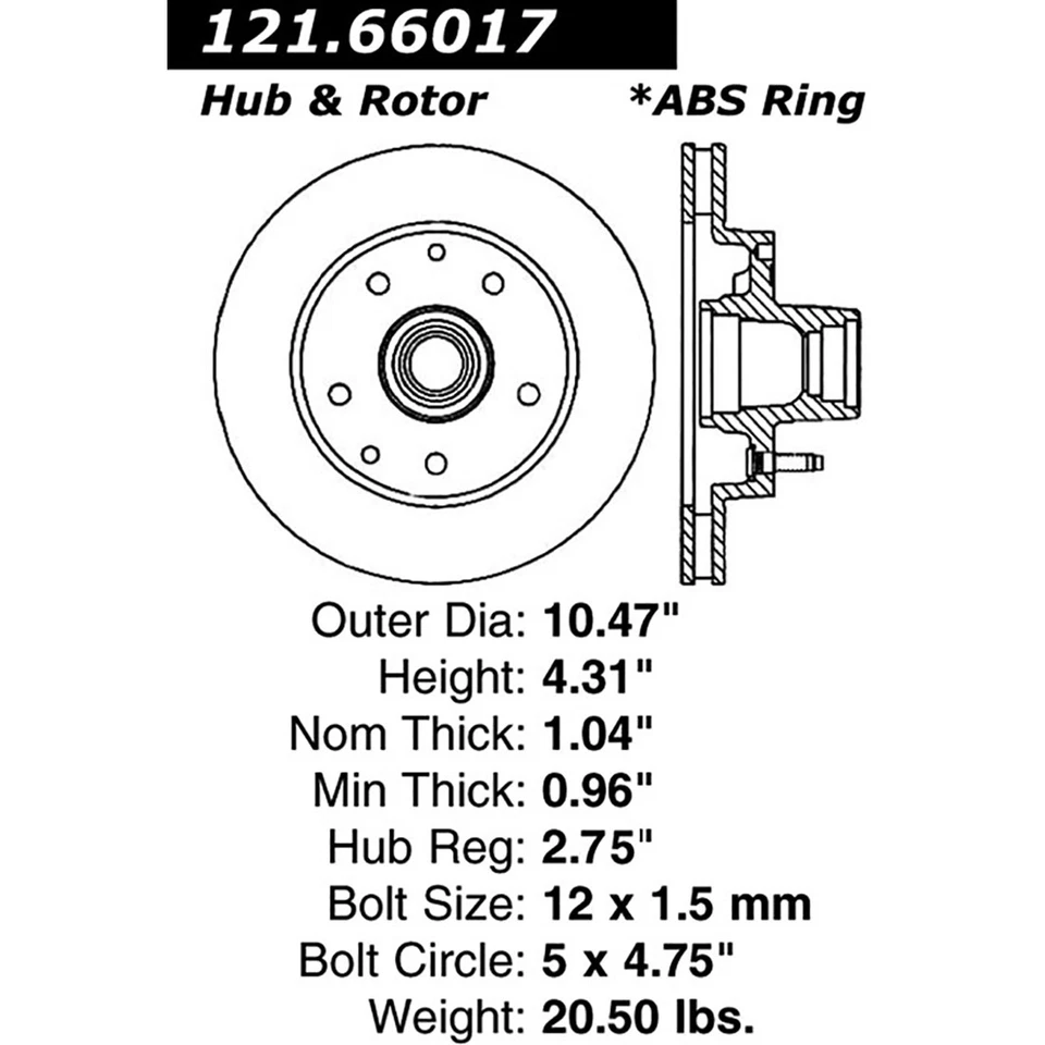 Оригинальный комплект передних новых тормозных колодок и роторов для 1991-1994 Chevrolet S10 Blazer - Изображение 4 из 4