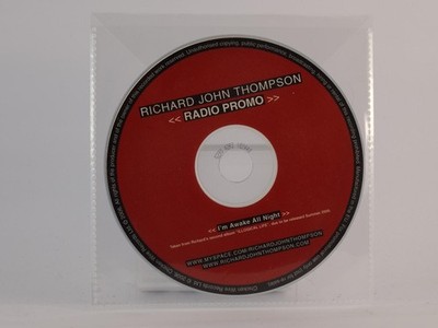 RICHARD JOHN THOMPSON I'M AWAKE ALL NIGHT (Y1) 1 Track Promo CD Single including