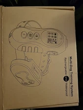 Multi Dog Training System Rechargeable and Waterproof Collar and Remote