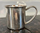 Sterling Silver Baby Cup Mug LUNT 112-T Embossed Teddy Bear 60 Grams