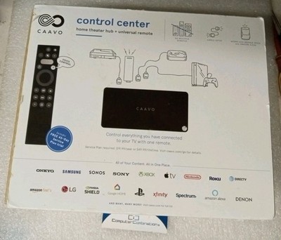 Caavo Control Center Entertainment Hub & Universal Remote w/ Voice Control HDRX4