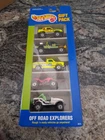 Hot Wheels 1991 Off Road Explorers 5-Car Gift Pack #3872 New Sealed Unopened VTG
