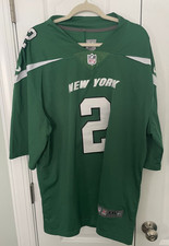 Nike Jersey Mens XXL 2XL NFL Football New York Jets ZACH WILSON #2 BYU