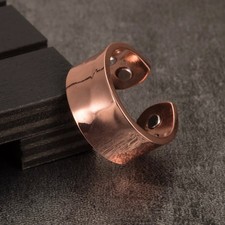 Men's Fashionable Copper Magnetic Ring with Health Energy Magnetic Therapy