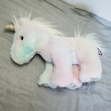 Douglas Cuddle Toys Rainbow Unicorn Plush Stuffed Animal Glitter Hooves Sparkle