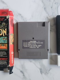 Doble drag&oacute;n. Solo juego y caja. NES Nintendo. Aut&eacute;ntico. Probado. Bueno