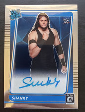 2022 Donruss Optic WWE Shanky Rated Rookie Auto #RR-SHY WWE