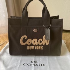 COACH tote bag CP158 black