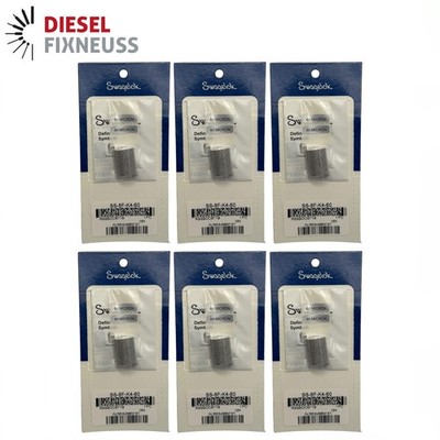 6x Swagelok SS-8F-K4-60 Filtereinsatz Kit 60 Mikron Edelstahl Filterelement