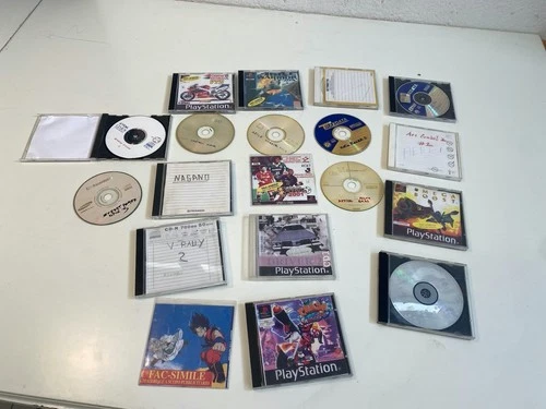 vintage playstation one games ps1 see photos