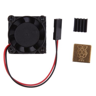 Kühllüftersystemmodul Mit Aluminiumkühlkörper Für Raspberry Pi 3B, 2,