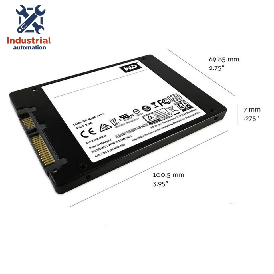 Western Digital Green 240GB 480GB 1TB SSD SATA 3.0 III 2.5” Internal SSD - Image 2 of 4