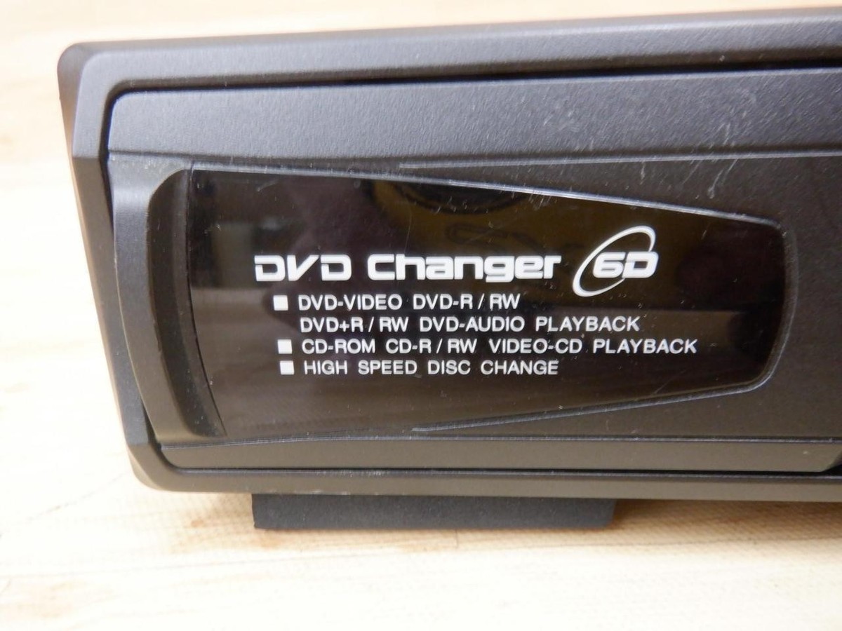 Alpine DHA-S690 6 Disc DVD CD Changer Ai-NET With Remote Magazine