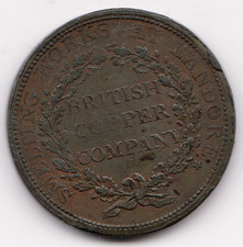 Token Essex Walthamstow 1812 Penny 21 acorns Landore D8