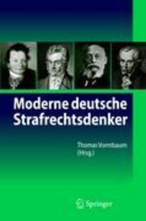 Thumbnail - Moderne Deutsche Strafrechtsdenker | Thomas Vormbaum | Taschenbuch |