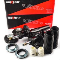 2X Maxgear StoßDäMpfer + Service-Kit + Domlager Vorne FüR Caddy Golf 5 6 VW Seat