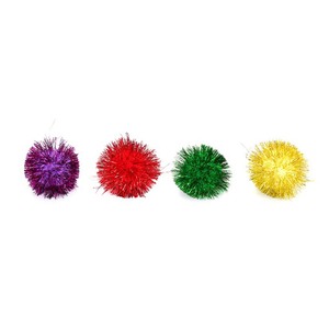 tinsel cat balls