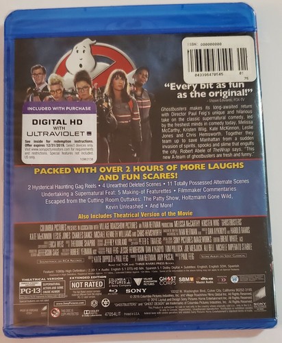 Ghostbusters Answer The Call Blu-Ray HD 2016 Sealed - Picture 2 of 3