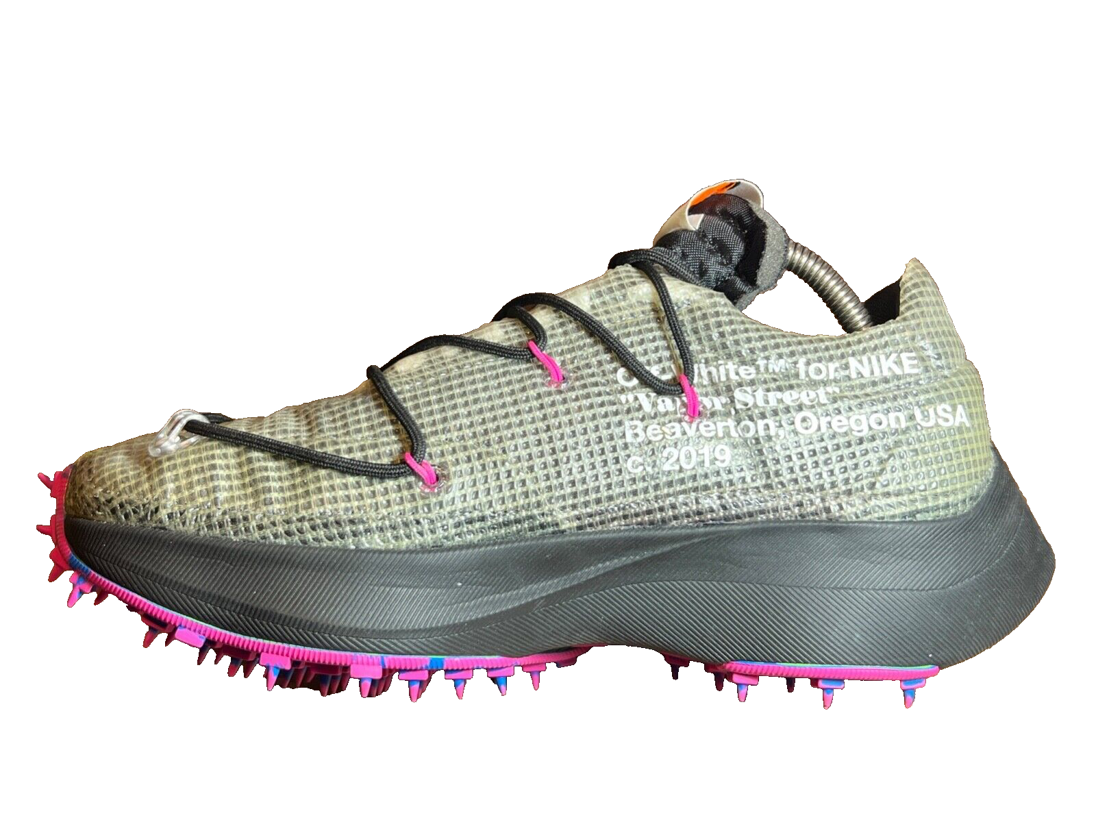 OFF WHITE X NIKE Nike™ Off White X Wmns Vapor Street 'Laser Fucsia' CD8178 001 Wmn taglia 8 5 usate in ottime condizioni