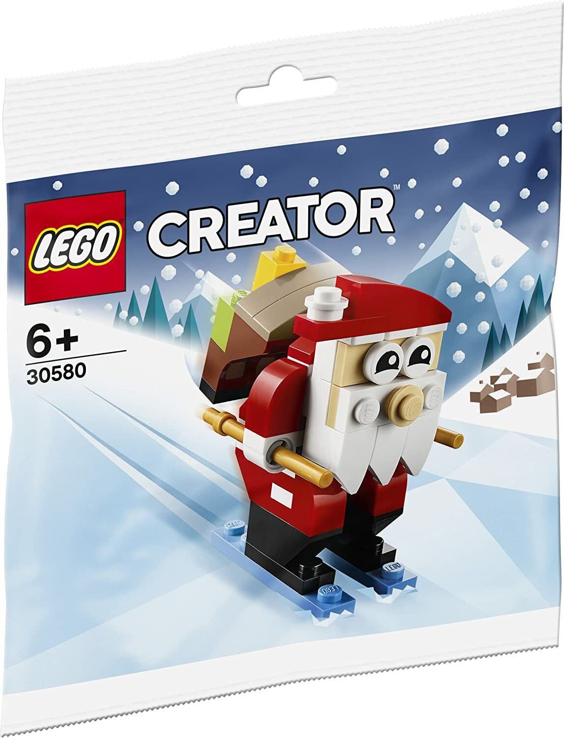 Lego CREATOR 30580 WEIHNACHTSMANN AUF SKI Polybag (Unbenutzt) - Bild 2