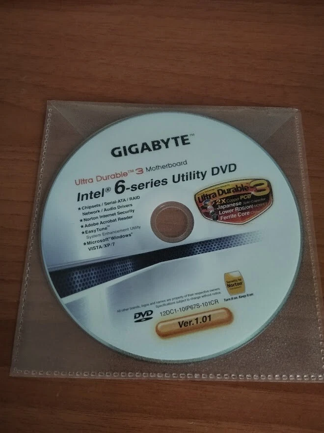 Gigabyte Intel 6 Series Drivers And Utilities Software DVD | EBay