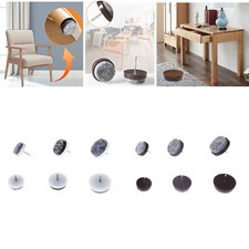 Useful Floor Felt Pad Skid Glide Slide Furniture Table Chair Leg Nail Protector