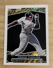 Frank Thomas 1993 Topps Black Gold Certified #42 Chicago White Sox NRMT