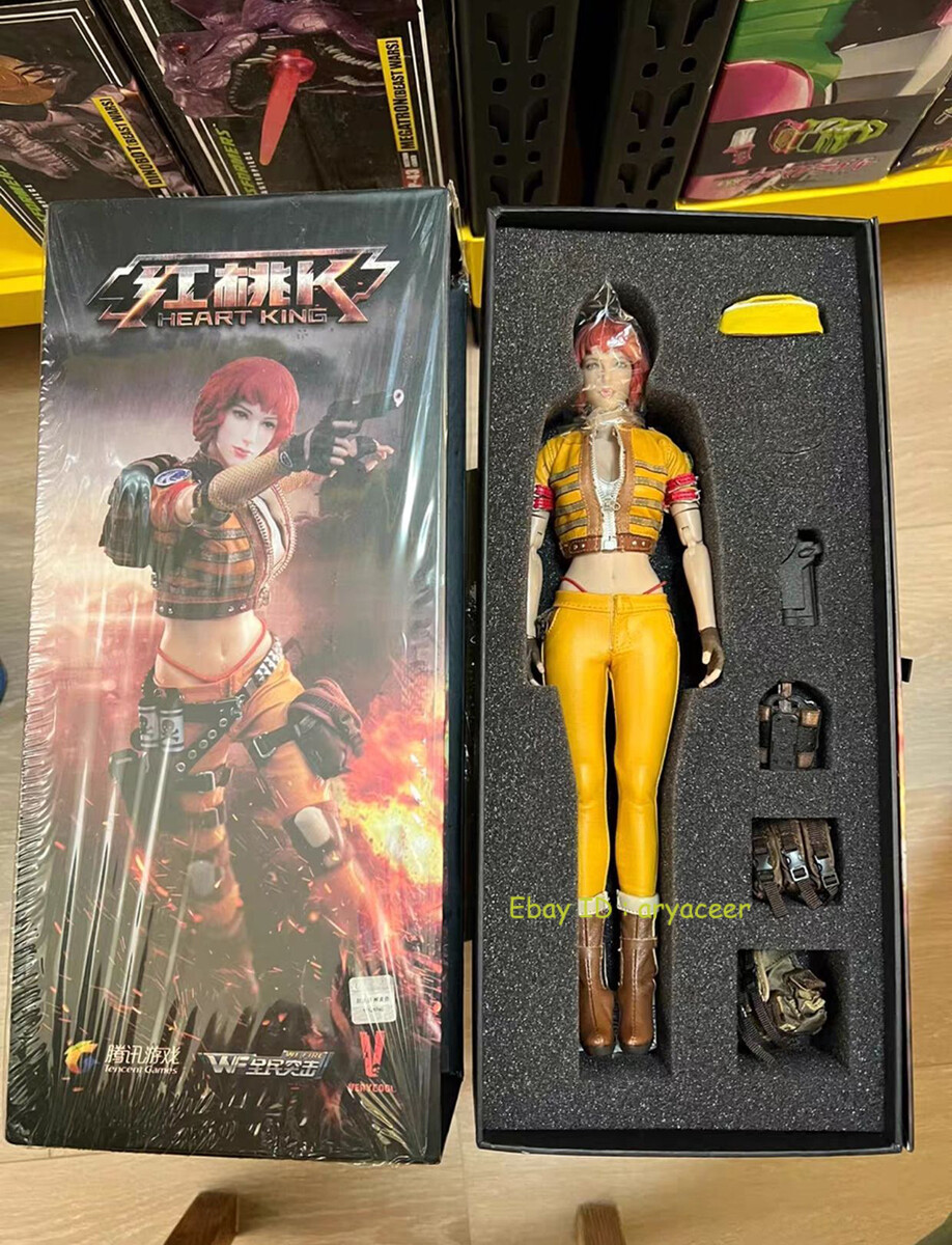 女性傭兵 ハートキング WEFIRE(ウィーファイヤー) 1/6 完成品 可動フィギュア(海外流通版)(VC-TJ-04) ベリークール 女性傭兵 ハートキング WEFIRE(ウィーファイヤー) 1/6 完成品