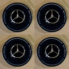 4pcs Set Maybach Gls Class Wheel Hubcap X167 Mercedes Benz A0004003600 Black