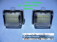 LED Set Kennzeichenbeleuchtung für Mercedes C-Klasse W204 S204 + E-Klasse W212