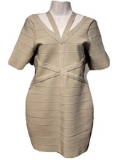 NWT Venus Medium Short Mini Stretch Band Bodycon Shape Dress